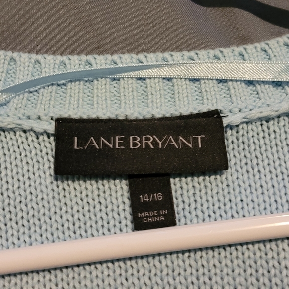 Light blue Lane Bryant Sweater - Picture 2 of 2